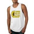 thumbnail image 1 of Wild Bobby, I'm Sunshine Mixed With A Little Hurricane , Inspirational/Christian, Men Graphic Tank Top, White, 3X-Large, 1 of 5