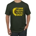 thumbnail image 1 of Wild Bobby, I'm Sunshine Mixed With A Little Hurricane , Inspirational/Christian, Men Graphic Tee, Forest Green, 5X-Large, 1 of 5