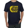 thumbnail image 1 of Wild Bobby, I'm Sunshine Mixed With A Little Hurricane , Inspirational/Christian, Men Graphic Tee, Navy, X-Large, 1 of 5