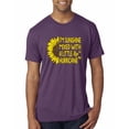 thumbnail image 1 of Wild Bobby, I'm Sunshine Mixed With A Little Hurricane , Inspirational/Christian, Men Premium Tri Blend Tee, Vintage Purple, X-Large, 1 of 5