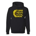 thumbnail image 1 of Wild Bobby, I'm Sunshine Mixed With A Little Hurricane , Inspirational/Christian, Unisex Graphic Hoodie Sweatshirt, Black, Small, 1 of 5
