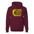 thumbnail image 1 of Wild Bobby, I'm Sunshine Mixed With A Little Hurricane , Inspirational/Christian, Unisex Graphic Hoodie Sweatshirt, Maroon, XX-Large, 1 of 5