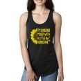 thumbnail image 1 of Wild Bobby, I'm Sunshine Mixed With A Little Hurricane , Inspirational/Christian, Women Racerback Tank Top, Black, Small, 1 of 5
