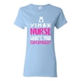thumbnail image 1 of Wild Bobby, I'm a Nurse What's Your Superpower?, Inspirational/Christian, Womens Graphic Tees, Light Blue, Large, 1 of 3