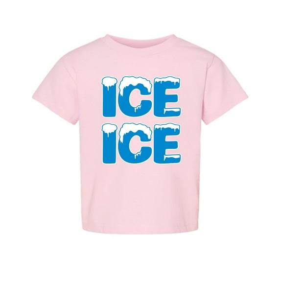 Wild Bobby Ice Ice Funny Iconic 90s Song Lyrics Parody Toddler Crew Graphic T-Shirt