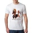 thumbnail image 1 of Wild Bobby, If It's Not a Bassett Hound Its Just a Dog Gift | Mens Dog Lover Premium Tri Blend T-Shirt, Heather White, X-Large, 1 of 3