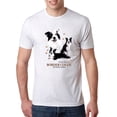 thumbnail image 1 of Wild Bobby, If It's Not a Border Collie It's Just a Dog Gift | Mens Dog Lover Premium Tri Blend T-Shirt, Heather White, Small, 1 of 3