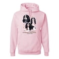 thumbnail image 1 of Wild Bobby, If It's Not a Cavalier King Charles Spaniel It's Just a Dog Gift | Mens Dog Lover Hooded Sweatshirt Graphic Hoodie, Light Pink, X-Large, 1 of 3