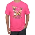 thumbnail image 1 of Wild Bobby, If It's Not a Chihuahua It's Just a Dog Gift, Men Graphic Tee, Neon Pink, XX-Large, 1 of 4