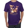 thumbnail image 1 of Wild Bobby, If It's Not a Chihuahua It's Just a Dog Gift, Men Graphic Tee, Purple, Small, 1 of 4