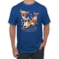 thumbnail image 1 of Wild Bobby, If It's Not a Chihuahua It's Just a Dog Gift, Men Graphic Tee, Royal, X-Large, 1 of 4