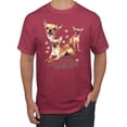 thumbnail image 1 of Wild Bobby, If It's Not a Chihuahua It's Just a Dog Gift, Men Graphic Tee, Vintage Heather Red, X-Large, 1 of 4