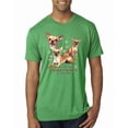 thumbnail image 1 of Wild Bobby, If It's Not a Chihuahua It's Just a Dog Gift, Men Premium Tri Blend Tee, Envy, Medium, 1 of 4