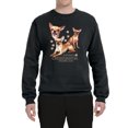 thumbnail image 1 of Wild Bobby, If It's Not a Chihuahua It's Just a Dog Gift, Unisex Crewneck Graphic Sweatshirt, Black, Small, 1 of 4