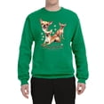 thumbnail image 1 of Wild Bobby, If It's Not a Chihuahua It's Just a Dog Gift, Unisex Crewneck Graphic Sweatshirt, Kelly, XX-Large, 1 of 4