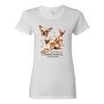 thumbnail image 1 of Wild Bobby, If It's Not a Chihuahua It's Just a Dog Gift, Women Graphic Tee, White, X-Large, 1 of 4