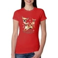 thumbnail image 1 of Wild Bobby, If It's Not a Chihuahua It's Just a Dog Gift, Women Slim Fit Junior Tee, Red, X-Large, 1 of 4