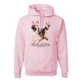thumbnail image 1 of Wild Bobby, If It's Not a German Shepherd It's Just a Dog Gift | Mens Dog Lover Hooded Sweatshirt Graphic Hoodie, Light Pink, 3XL, 1 of 3