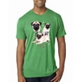 thumbnail image 1 of Wild Bobby, If It's Not a Pug It's Just a Dog Gift | Mens Dog Lover Premium Tri Blend T-Shirt, Envy, Large, 1 of 3