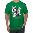 thumbnail image 1 of Wild Bobby, If It's Not an Alaskan Malamute It's Just a Dog Gift, Men Graphic Tee, Kelly, 5X-Large, 1 of 4