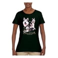 thumbnail image 1 of Wild Bobby, If It's Not an Alaskan Malamute It's Just a Dog Gift, Women Graphic Tee, Forest Green, 3X-Large, 1 of 4