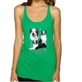 thumbnail image 1 of Wild Bobby, If It's Not an Australian Shepherd It's Just a Dog Gift | Womens Dog Lover Premium Tri-Blend Racerback Tank Top, Envy, Medium, 1 of 3