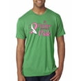 thumbnail image 1 of Wild Bobby, In October We Wear Pink Awareness Mens Premium Tri Blend T-Shirt, Envy, 2XL, 1 of 3