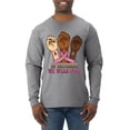 thumbnail image 1 of Wild Bobby In October We Wear Pink Protest Fists Breast Cancer Awareness Men Long Sleeve Shirt, Heather Grey, X-Large, 1 of 6