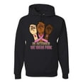 thumbnail image 1 of Wild Bobby In October We Wear Pink Protest Fists Breast Cancer Awareness Unisex Hoodie Sweatshirt, Black, Large, 1 of 6