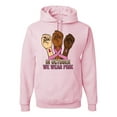 thumbnail image 1 of Wild Bobby In October We Wear Pink Protest Fists Breast Cancer Awareness Unisex Hoodie Sweatshirt, Light Pink, XX-Large, 1 of 6