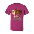 thumbnail image 1 of Wild Bobby In October We Wear Pink Protest Fists US Flag Breast Cancer Awareness Men Tee, Fuschia, Large, 1 of 5