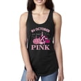 thumbnail image 1 of Wild Bobby In October We Wear Pink Pumpkin Cheetah Print Breast Cancer Awareness Women Racerback Tank Top, Black, Small, 1 of 6