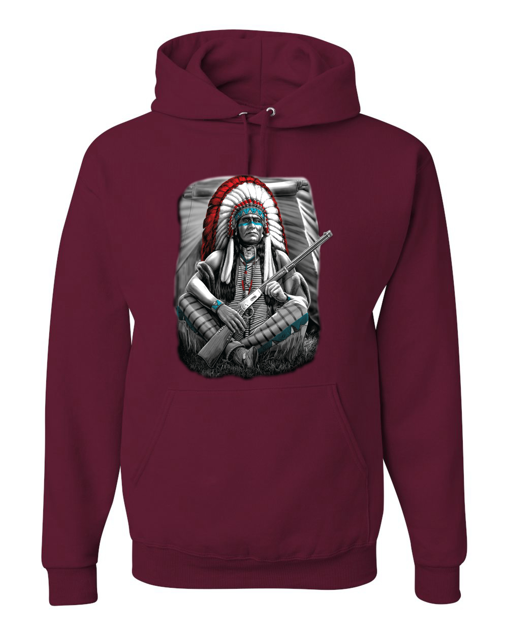 Branded Fleece Hoodie - unisex - American Indigenous Business Leaders