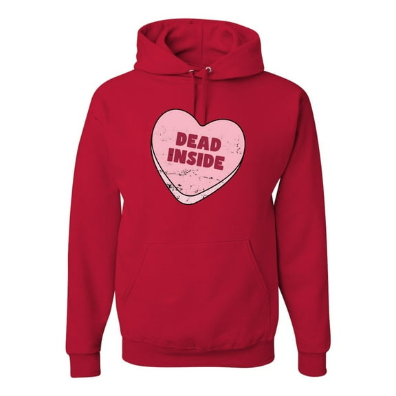 Wild Bobby Inside Pink Candy Heart Cute Funny Meme Valentine's Day Unisex Hoodie Sweatshirt
