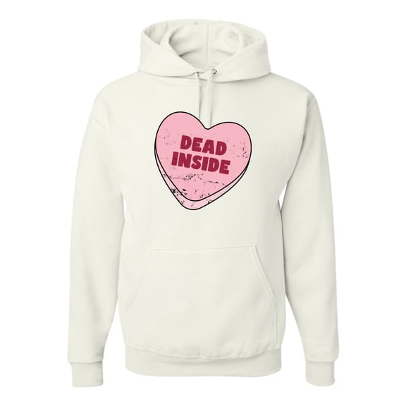 Wild Bobby Inside Pink Candy Heart Cute Funny Meme Valentine's Day Unisex Hoodie Sweatshirt