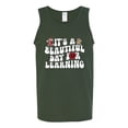 thumbnail image 1 of Wild Bobby It's A Beautiful Day For Learning, Vintage Teaching Shirt, Back to School Men Tank Top, 1 of 5