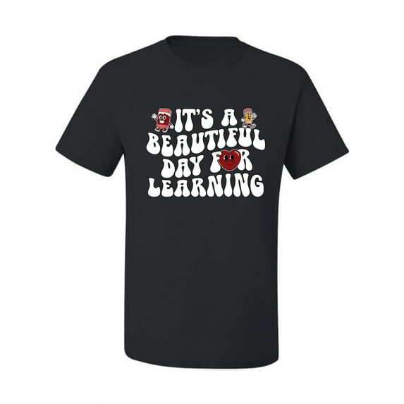 Wild Bobby It's A Beautiful Day For Learning, Vintage Teaching Shirt, Back to School Men Tee