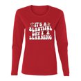thumbnail image 1 of Wild Bobby It's A Beautiful Day For Learning, Vintage Teaching Shirt, Back to School Women Graphic Long Sleeve Tee, 1 of 5