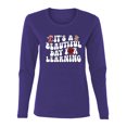 thumbnail image 1 of Wild Bobby It's A Beautiful Day For Learning, Vintage Teaching Shirt, Back to School Women Graphic Long Sleeve Tee, 1 of 5