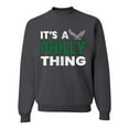 thumbnail image 1 of Wild Bobby It's A Philly Thing Philadelphia Football Sports Unisex Crewneck Sweatshirt, 1 of 6