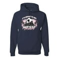 thumbnail image 1 of Wild Bobby It's About To Get Miami Soccer Skyline Sports Unisex Hoodie Sweatshirt, Navy, XX-Large, 1 of 5