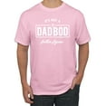thumbnail image 1 of Wild Bobby,It's Not A Dad BOD It's A Father Figure Funny Husband Boyfriend Gift, Father's Day, Men Graphic Tees, Light Pink, 5XL, 1 of 3