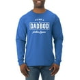 thumbnail image 1 of Wild Bobby,It's Not A Dad BOD It's A Father Figure Funny Husband Boyfriend Gift, Father's Day, Men Long Sleeve Shirt, Royal, Large, 1 of 3