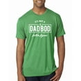 thumbnail image 1 of Wild Bobby,It's Not A Dad BOD It's A Father Figure Funny Husband Boyfriend Gift, Father's Day, Men Premium Tri Blend Tees, Envy, X-Large, 1 of 3