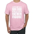 thumbnail image 1 of Wild Bobby, It's Not a Dad Bod, It's a Father Figure Funny Gift Dad, Papa Father's Day, Men Graphic Tee, Light Pink, 3XL, 1 of 3