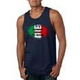 thumbnail image 1 of Wild Bobby, Italian Soccer Its Coming to Rome, Sports, Men Graphic Tank Top, Navy, 3X-Large, 1 of 4