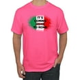 thumbnail image 1 of Wild Bobby, Italian Soccer Its Coming to Rome, Sports, Men Graphic Tee, Neon Pink, Large, 1 of 4