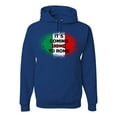 thumbnail image 1 of Wild Bobby, Italian Soccer Its Coming to Rome, Sports, Unisex Graphic Hoodie Sweatshirt, Royal, Medium, 1 of 4
