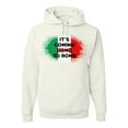 thumbnail image 1 of Wild Bobby, Italian Soccer Its Coming to Rome, Sports, Unisex Graphic Hoodie Sweatshirt, White, Large, 1 of 4