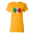 thumbnail image 1 of Wild Bobby, Italian Soccer Its Coming to Rome, Sports, Women Graphic Tee, Gold, 3X-Large, 1 of 4